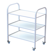 Столик медицинский инструментальный с 3-мя полками СИ-102.1