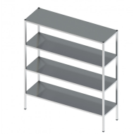 Фото Стеллажи усиленные из нержавеющей стали на 4 полки