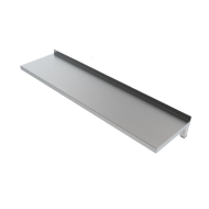 Полки навесные одноуровневые из нержавеющей стали