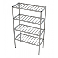 Стеллажи трубные из нержавеющей стали с 4 полками