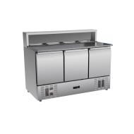 Стол для пиццы холодильный 3-дверный BRILLIS PS903