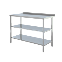 Стол с бортом и двумя полками 1000х700х850 мм
