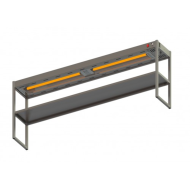 Фото Полки тепловые двухуровневые 