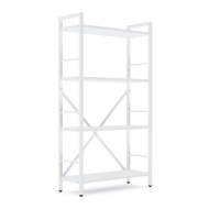 Стелаж лофт 1100х600х240 мм Білий-Білий