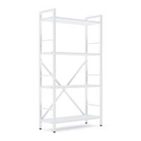 Стеллаж лофт 1100х600х240 мм Белый-Белый