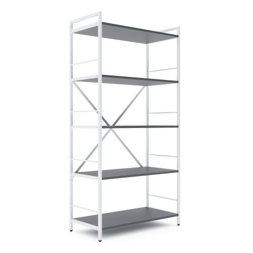 Стеллаж лофт 1600х800х400 мм Белый-Антрацит Стеллаж лофт 1600х800х400 мм Белый-Антрацит (Стеллаж лофт 1600х800х400 мм Белый-Антрацит) купить