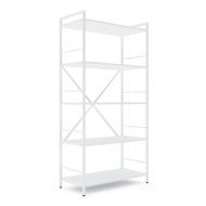 Стелаж лофт 1600х800х400 мм Білий-Білий