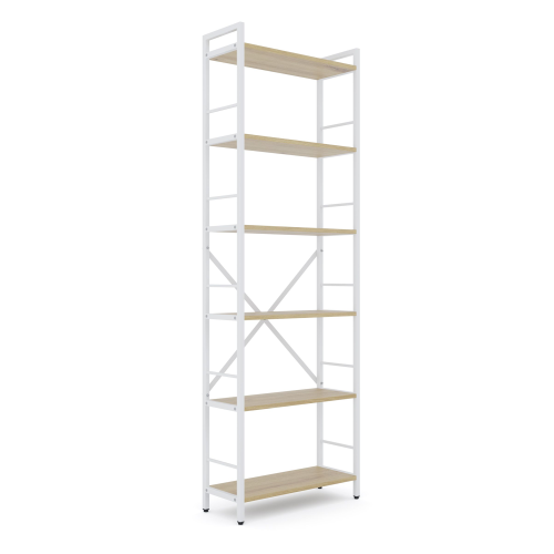 Стеллаж лофт 1800х600х240 мм Белый-Дуб Стеллаж лофт 1800х600х240 мм Белый-Дуб (Стеллаж лофт 1800х600х240 мм Белый-Дуб) купить