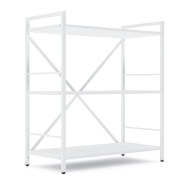 Стелаж лофт 900х800х400 мм Білий-Белый