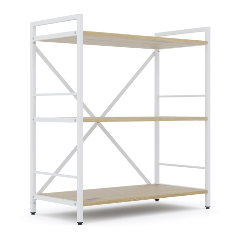 Стеллаж лофт 900х800х400 мм Белый-Дуб Стеллаж лофт 900х800х400 мм Белый-Дуб (Стеллаж лофт 900х800х400 мм Белый-Дуб) купить