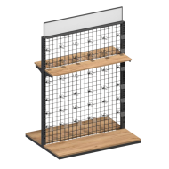 Стойка для аксессуаров с проволочной панелью