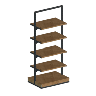 Фото Стеллаж с полками из ДСП