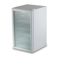 Барный холодильный шкаф Hurakan HKN-BC145 на 100 л со стеклянными распашными дверями