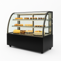 Витрина кондитерская холодильная круглая HURAKAN HKN-LPD150