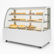 Витрина кондитерская холодильная круглая HURAKAN HKN-LPD210