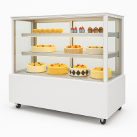 Витрина кондитерская холодильная квадратная HURAKAN HKN-LPD210S