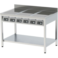 Плита индукционная напольная с бортом ПИН-6