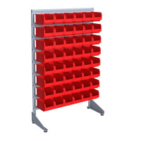 Стеллаж для метизов 1500 мм наполнение 8 уровней