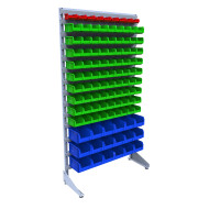 Фото Стеллаж для метизов 1800 мм наполнение 3/9/1