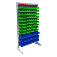 Стеллаж для метизов 1800 мм наполнение 3/9/1