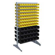 Фото Стеллаж для метизов 1800 мм наполнение 8/16 (двухсторонний комби)