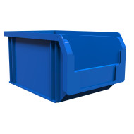 Пластиковий ящик великий синій 230х150х120 мм