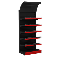 Фото Промо стойка с фигурным фризом