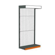 Сетчатая стойка с прямоугольным фризом