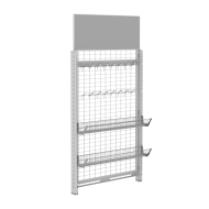 Брендированный настенный стеллаж