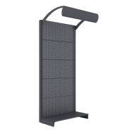 Фото Перфорированная промо стойка с лайтбоксом