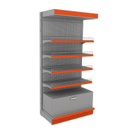 Фото Промо стойка с прямоугольным фризом