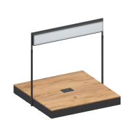 Подиум для техники длиной 1300 мм