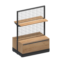 Стеллаж островной для бытовой техники