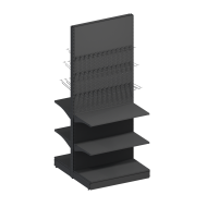 Универсальный пристенный стеллаж тип2