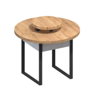 Фото Стол круглый двухуровненый