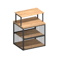 Фото Стол прямоугольный с надставкой тип 2