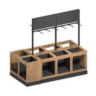 Тумба для встроенной техники и вытяжек тип2