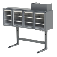 Морозильные лари с надстройкой