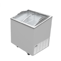 Морозильный ларь  с гнутым стеклом FREEZE объемом 200 л