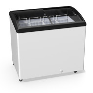 Морозильний лар серії S з гнутим склом М300S об'ємом 333 дм³