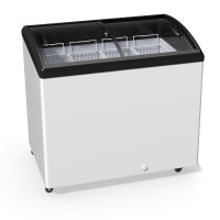 Морозильный ларь серии S с гнутым стеклом М300S объемом 333 дм³