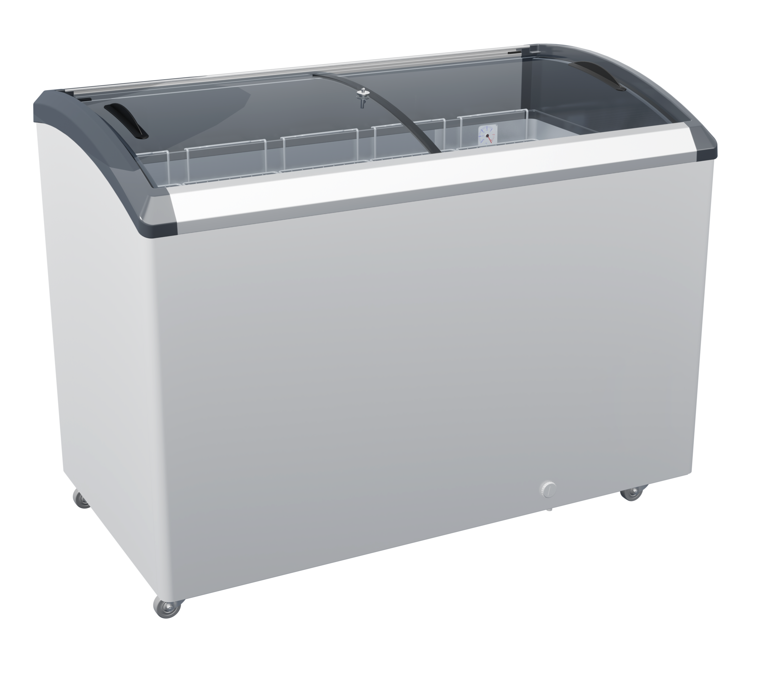 Морозильний лар серії SF з гнутим склом М400SF об'ємом 402 дм³ ціна
