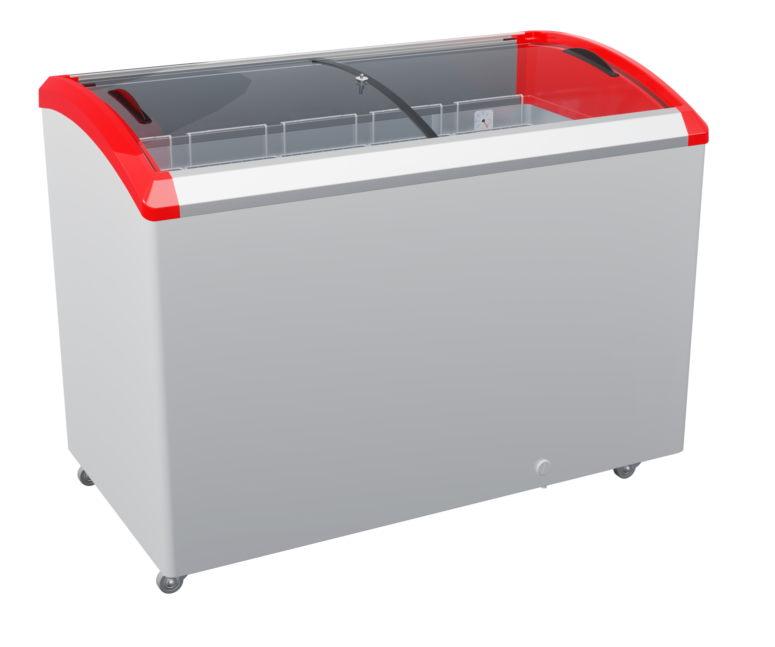 Морозильний лар серії SF з гнутим склом М400SF об'ємом 402 дм³ фото 1