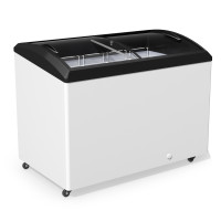 Морозильный ларь серии SH с гнутым стеклом M400SH объемом 427 дм³