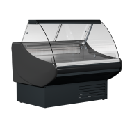 Холодильна гастрономічна вітрина з гнутим склом SGL130