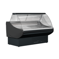 Холодильні гастрономічні вітрини з гнутим склом SGL