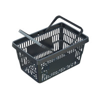 Пластиковая корзина черная 20л