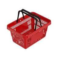 Фото Пластиковая корзина красная 20л