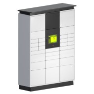 Фото Почтомат Loko Logis 2050х1500х500 мм с терминалом и 30 ячейками