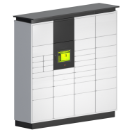 Фото Почтомат Loko Logis 2050х2000х500 мм с терминалом и 35 ячейками